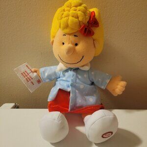 Charlie Brown Sally Letters to Santa Talking Plush Toy